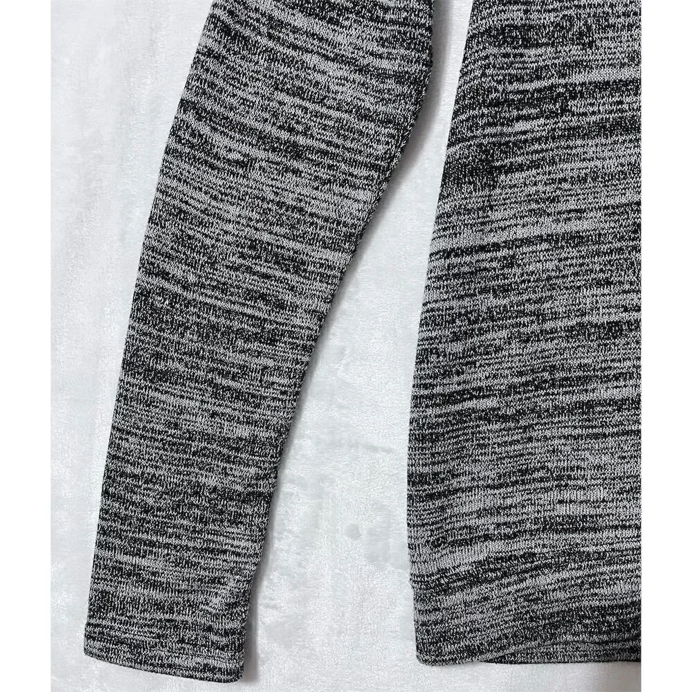 Joe Fresh Women's Cowl Neck Hoodie Gray XS Long Sleeve Casual Top